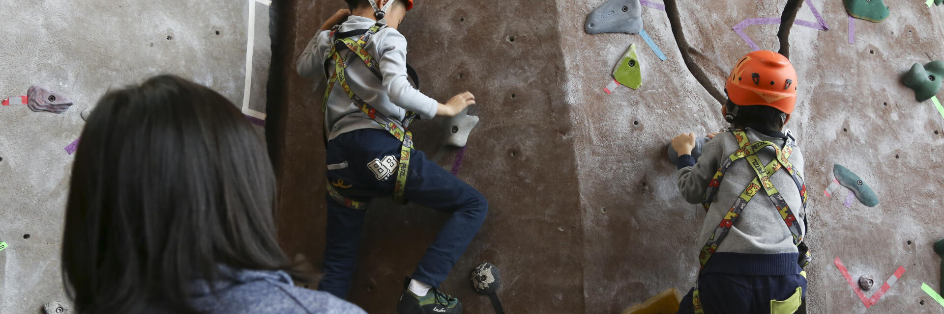 Family Climbing at the OAC