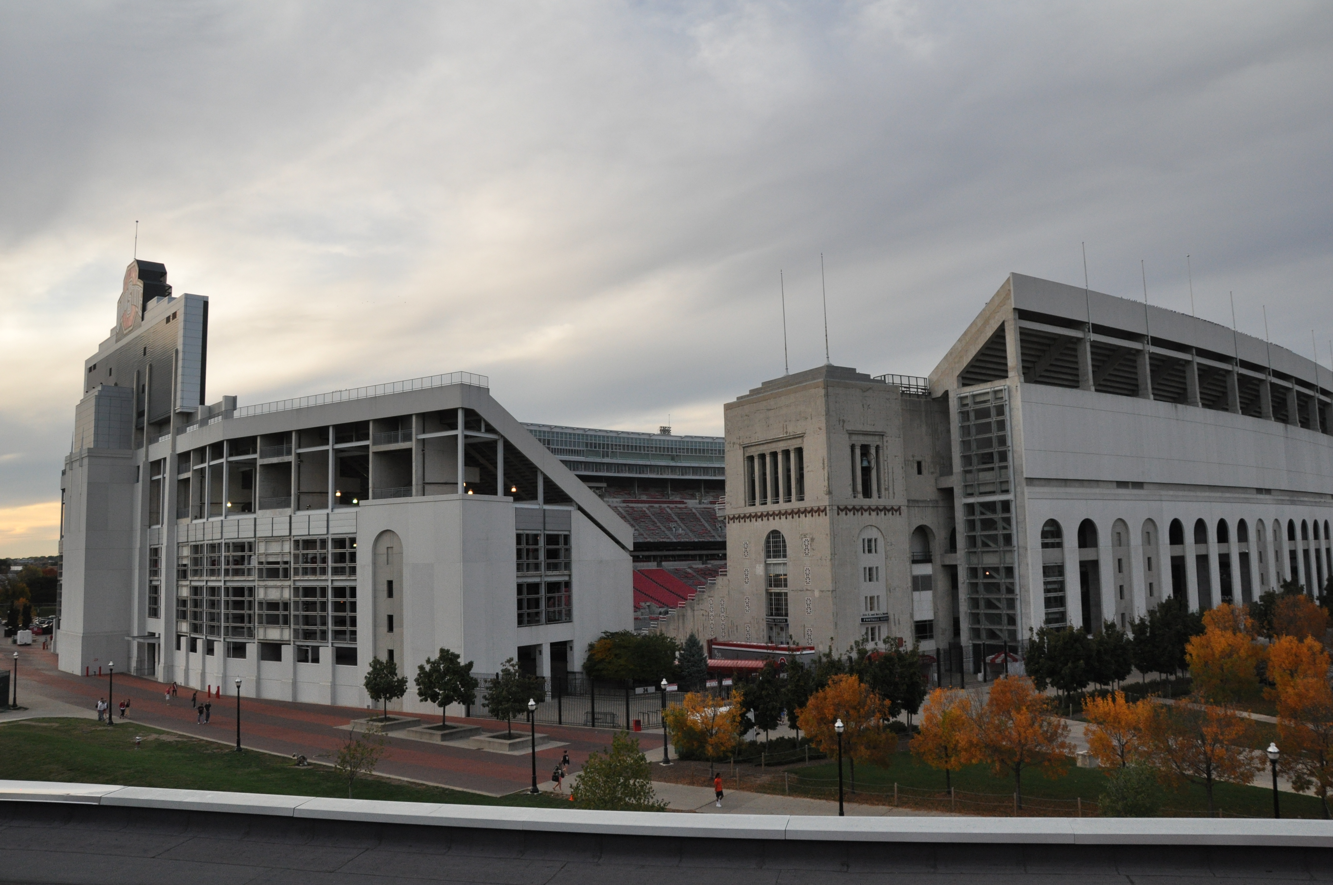 Photo of south stands of Ohio Stadium