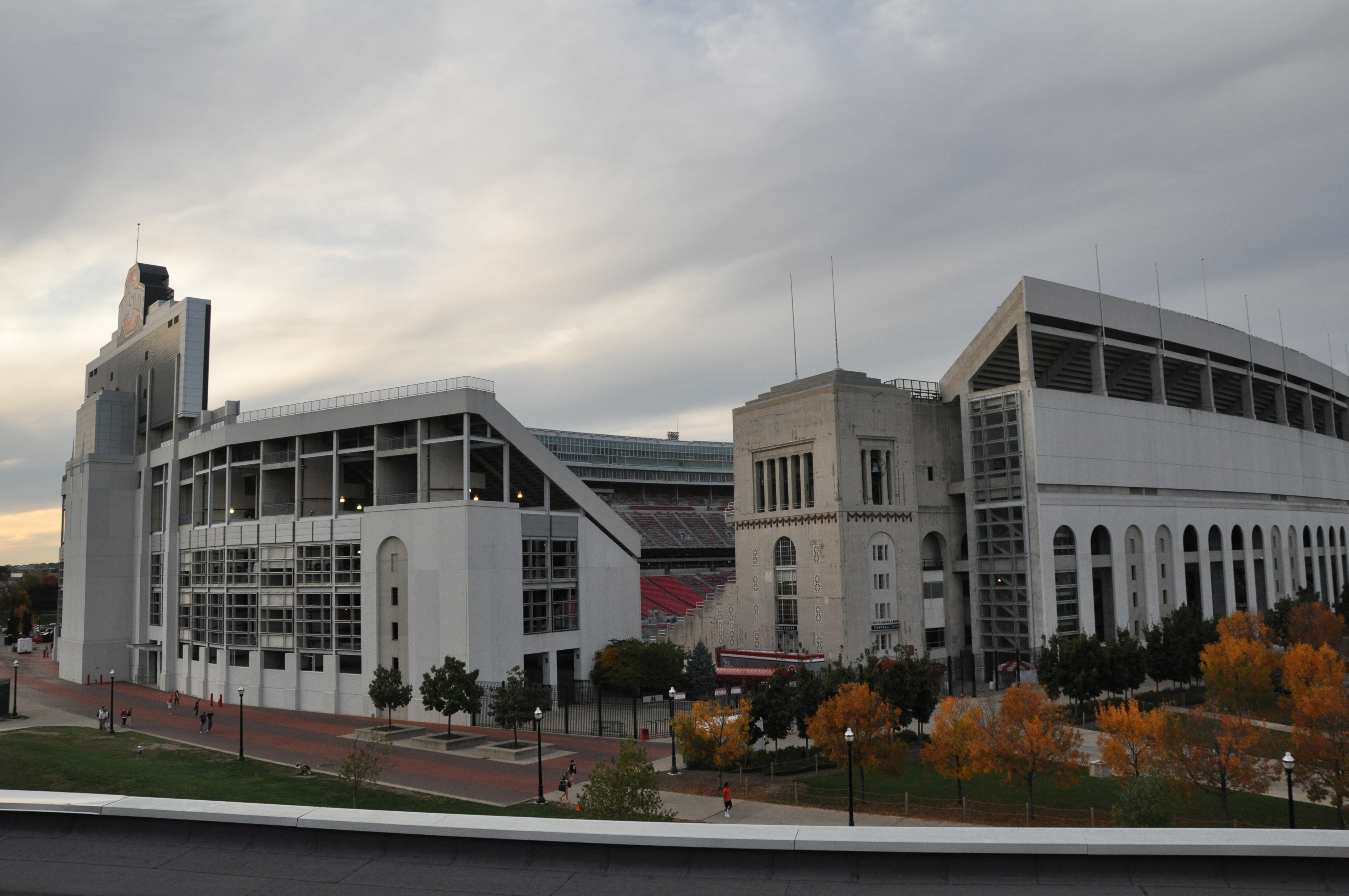 Photo of exterior of Ohio Stadium